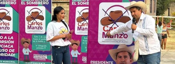 «Vamos a arrasar en las urnas»: Carlos Manzo